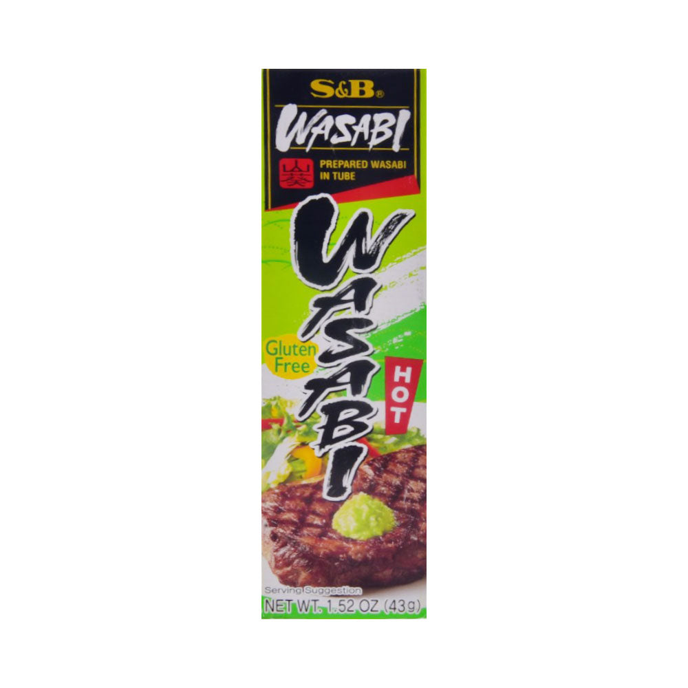 WASABI PASTE HOT GLUTEN FREE 43 GM