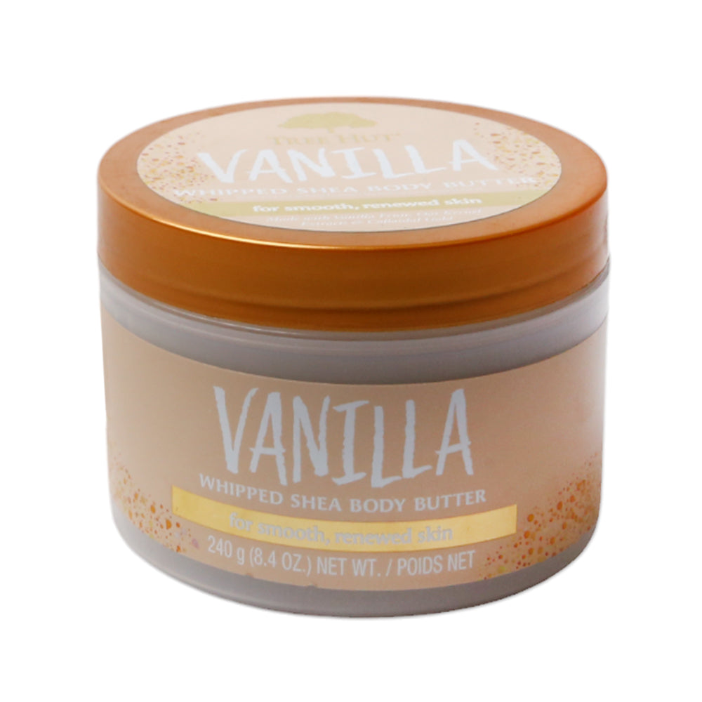 TREE HUT VANILLA WHIPPED SHEA BODY BUTTER 240G