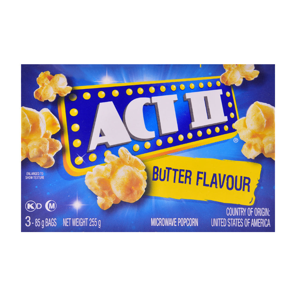 ACT2 POP CORN BUTTER 255 GM BASIC