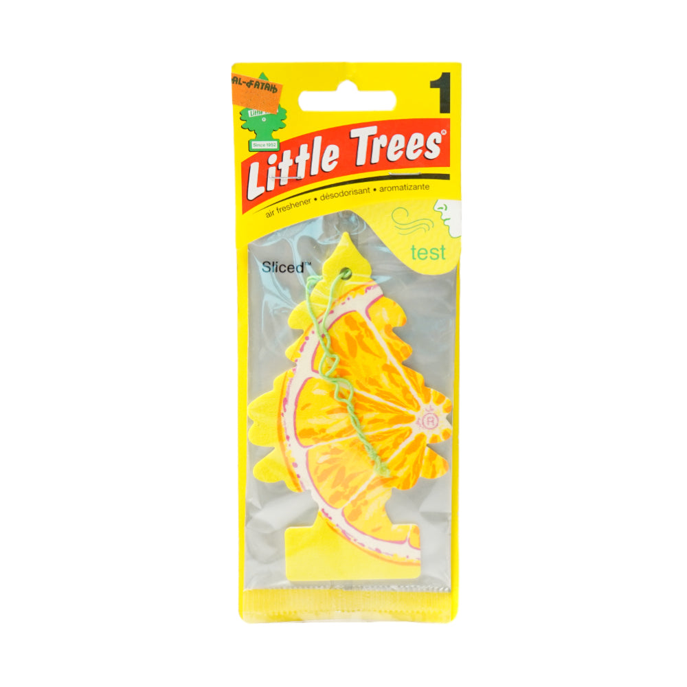 LITTLE TREES CARD AIR FRESHENER SLICED
