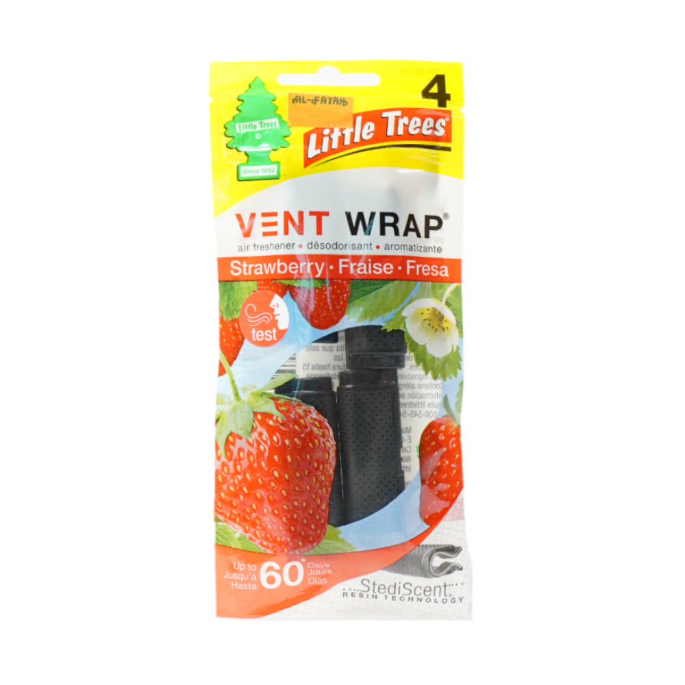 LITTLE TREES VENT WRAP STEDI SCENT TECH STRAWBERRY