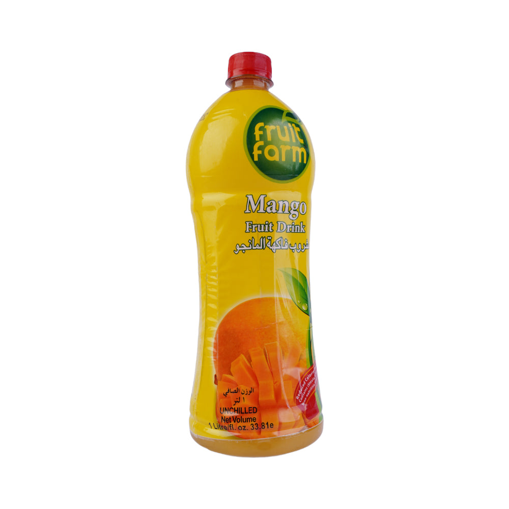 FRUIT FARM MANGO FRUIT DRINK BOTTLE 1LTR