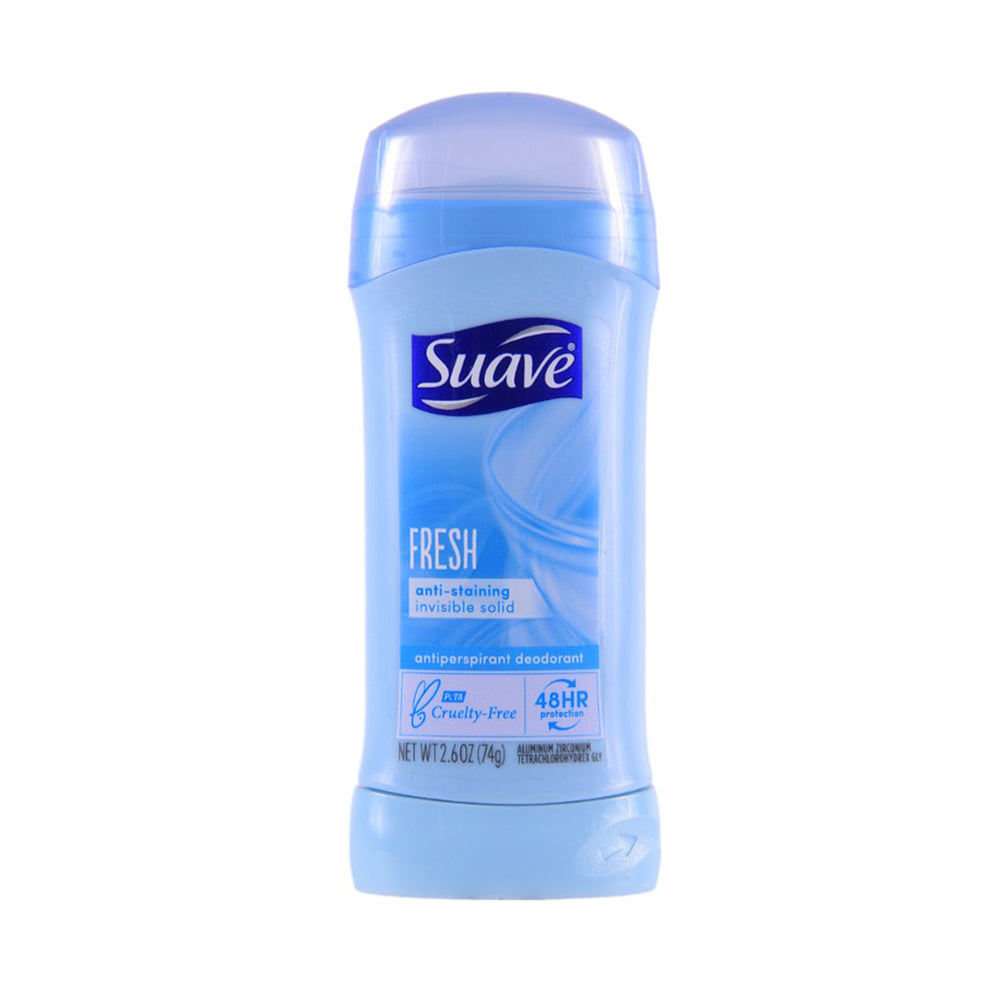 SUAVE DEODORANT STICK FRESH INVISIBLE SOLID 74 GM