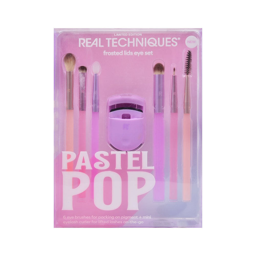 REAL TECHNIQUES PASTEL POP 6 EYE BRUSHES