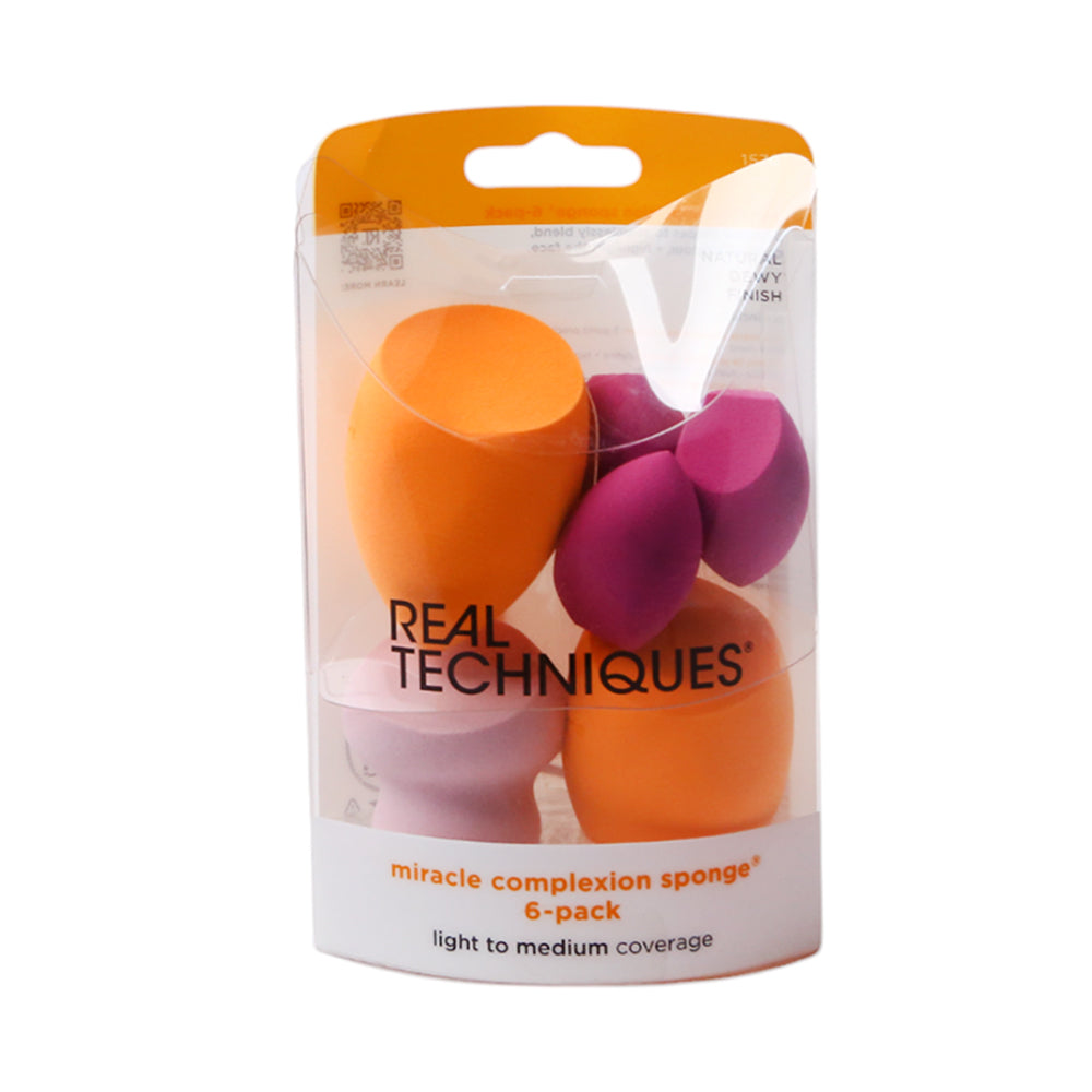 REAL TECHNIQUES 6 MIRACLE 3 STEP COVER CORRECT COLOR PC