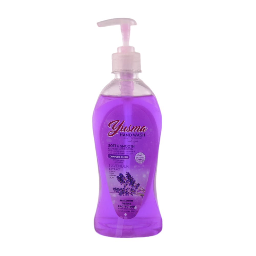 YUSMA HAND WASH LAVENDER 400ML