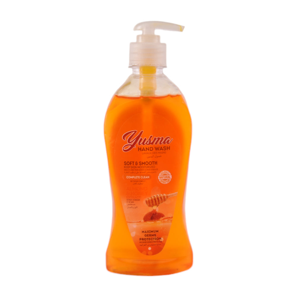 YUSMA HAND WASH ALMOND & HONEY 400ML