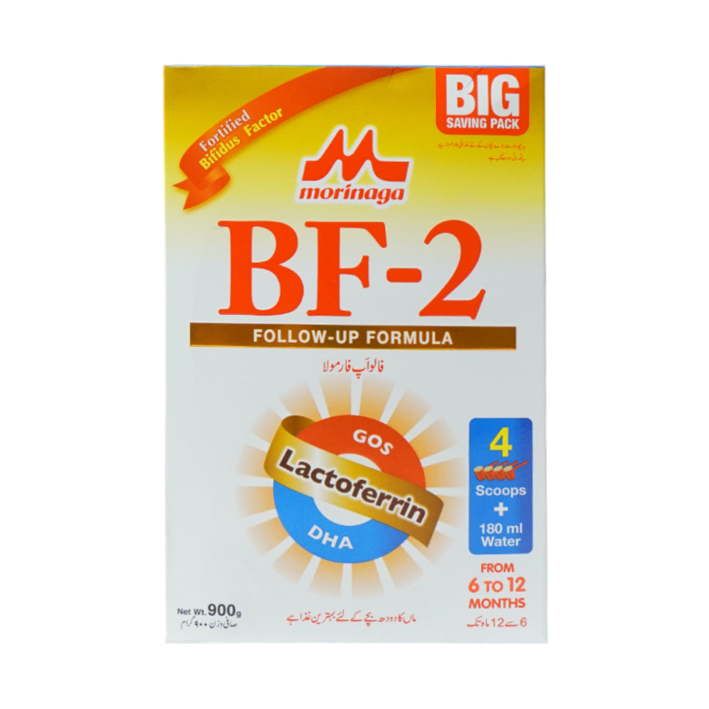 MORINAGA BF2 FOLLOWUP FORMULA FROM 6-12 MONTHS 900 GM