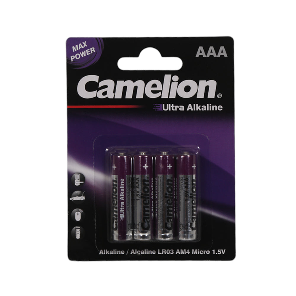 CAMELION ULTRA ALKALINE AAA4 (LR03-BP4UT)