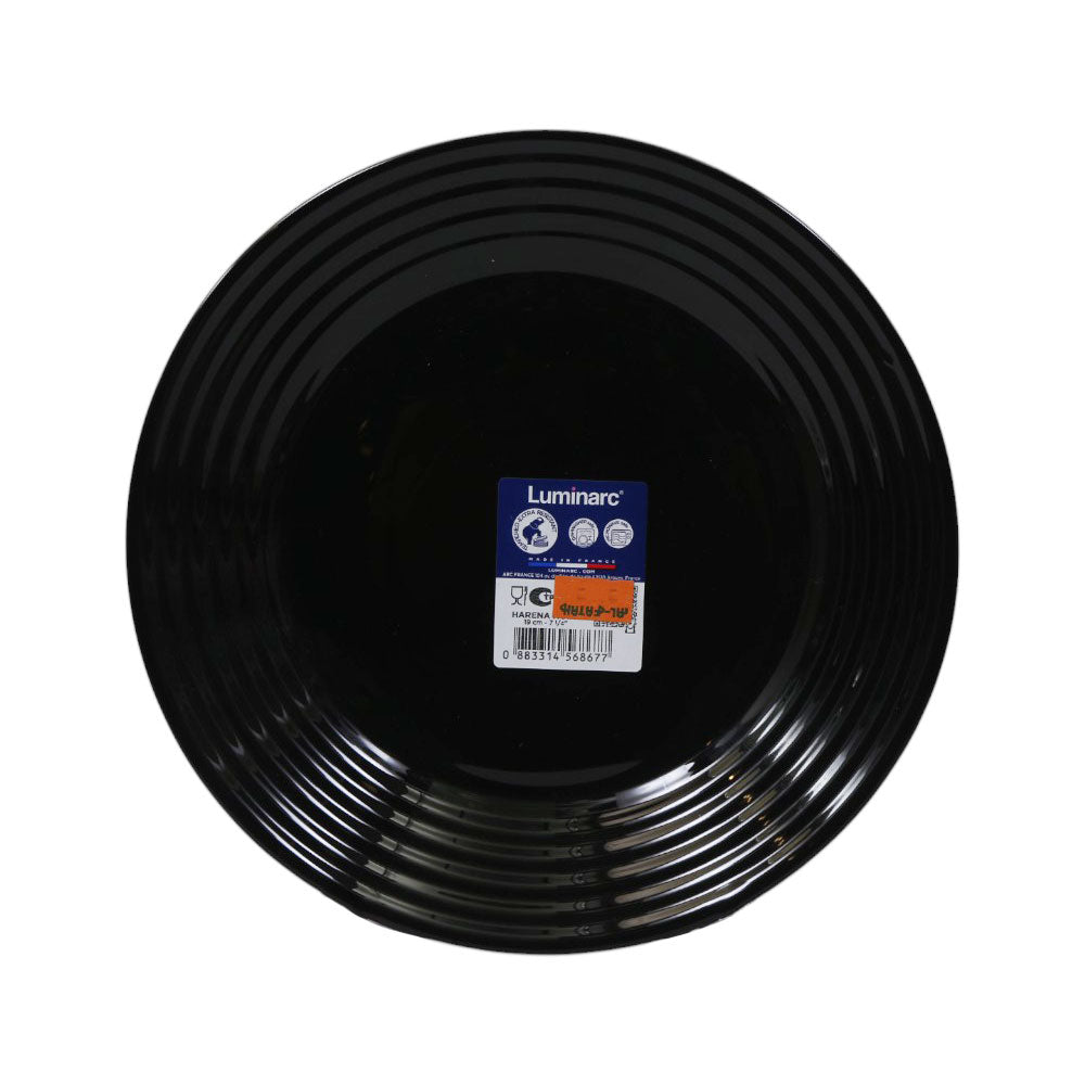 PLATE QUARTER LUMINARIC HARENA BLACK L7613