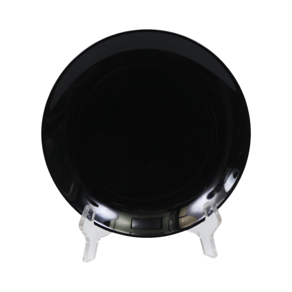 PLATE QUARTER LUMINARC DIWALI BLACK L0789