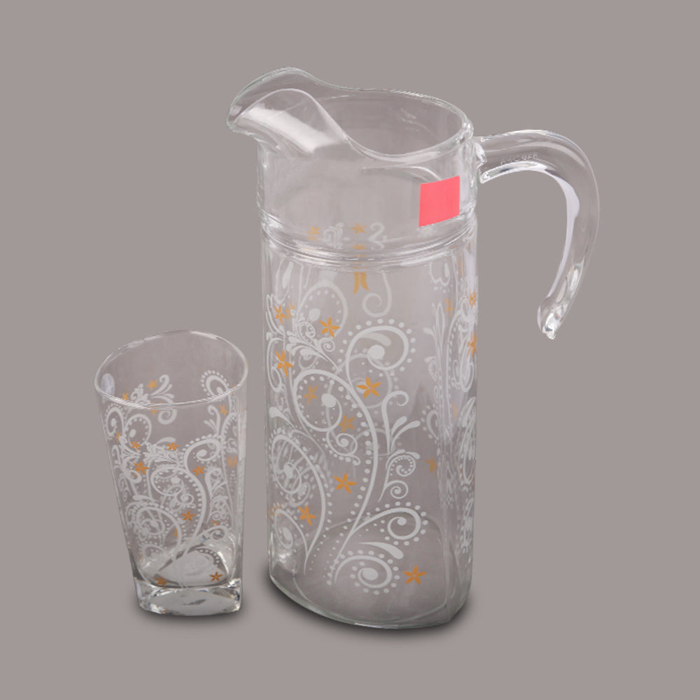 WATER SET 7PC LUMINARC DELTA AUBRIELLE Q4164