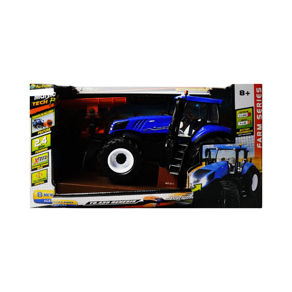 82722 MAISTO RC TRACTOR W-SNOW PLOW