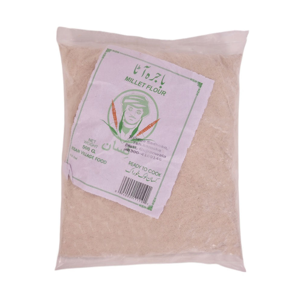 KISAN ATTA BAJRA 500 GM BASIC