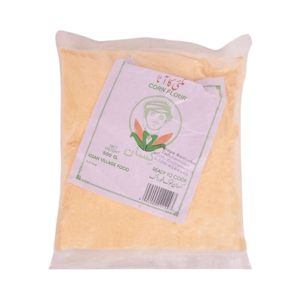 KISAN CORN ATTA YELLOW 500 GM
