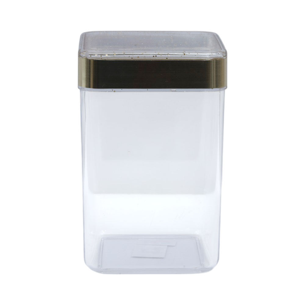 JAR ACRYLIC GOLD CA13165