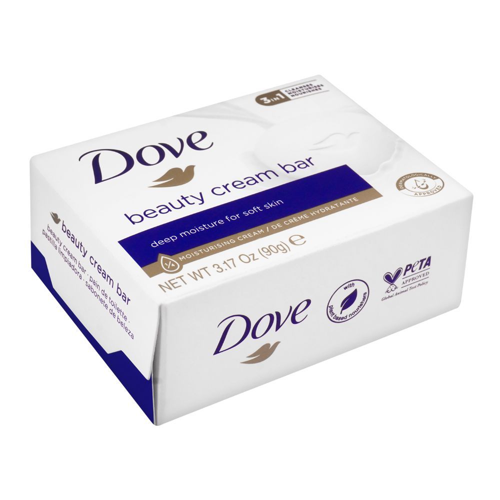 DOVE SOAP BEAUTY CREAM DEEP MOISTURE 3IN1 90 GM