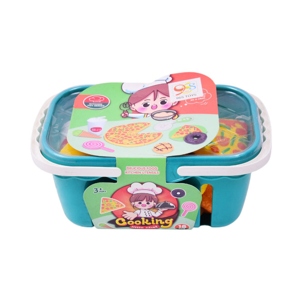 2288-4 FOOD SET IN BUCKET 18PCS
