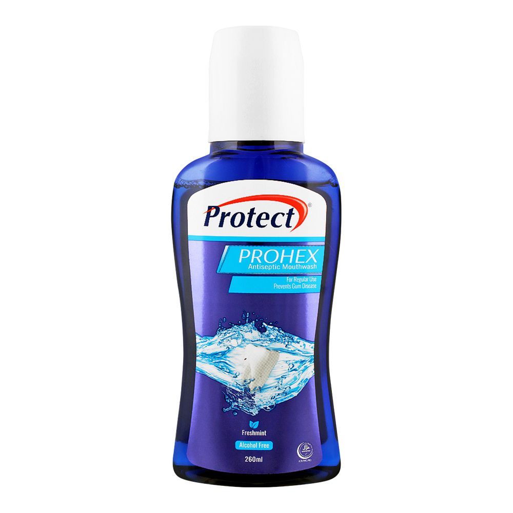 PROTECT MOUTH WASH WITH FLUORIDE 260 ML