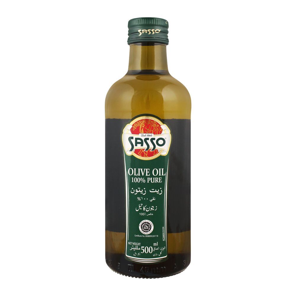 SASSO OLIVE OIL BOTTLE 500 ML