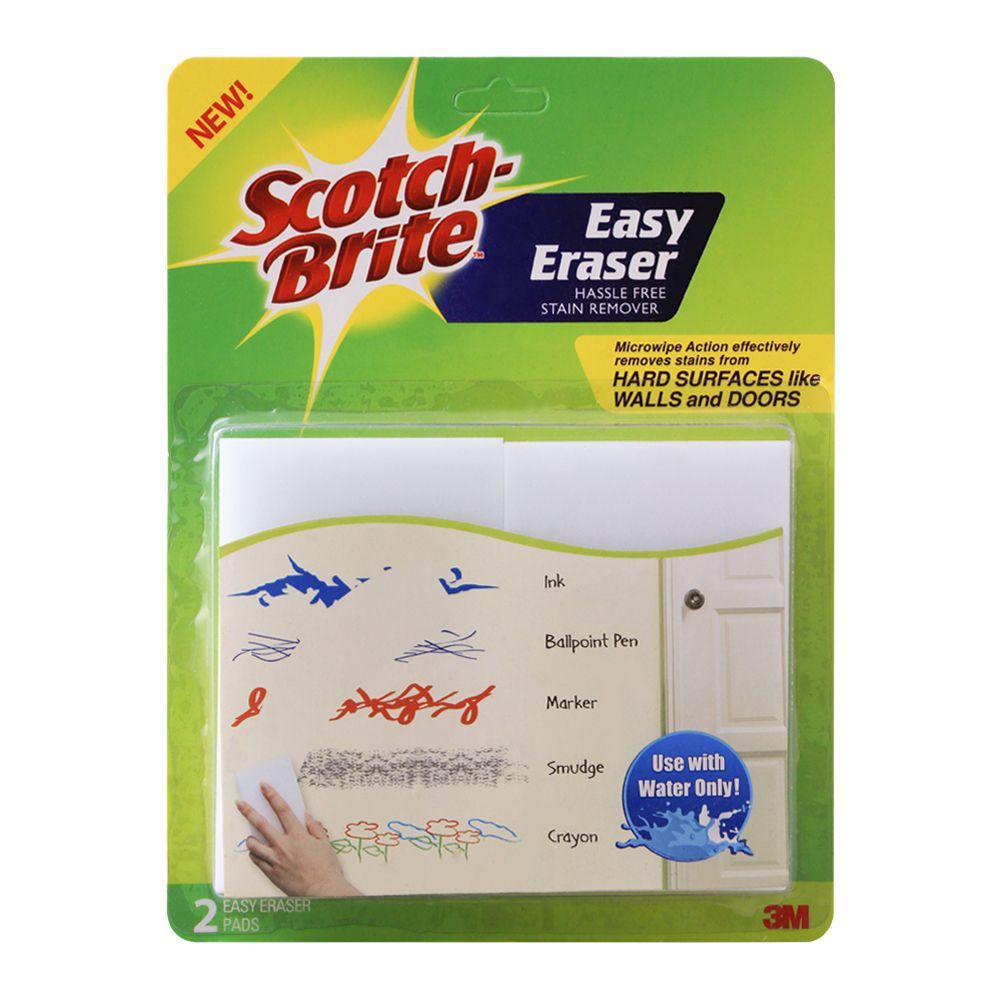 SCOTCH BRITE SPONGE EASY ERASER STAIN REMOVER