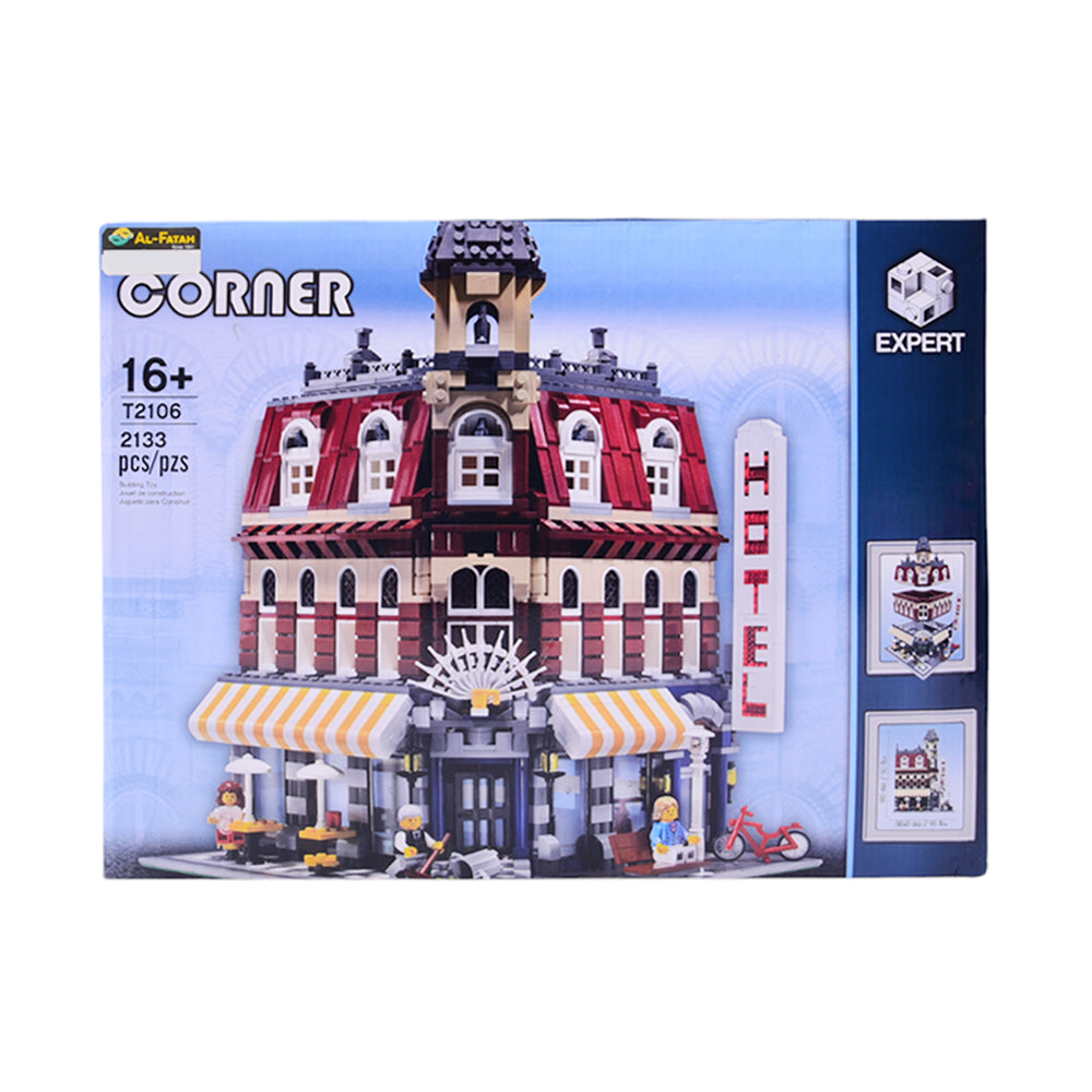 T2106 LPN CORNER BUILDING BLOCKS 2133PCS