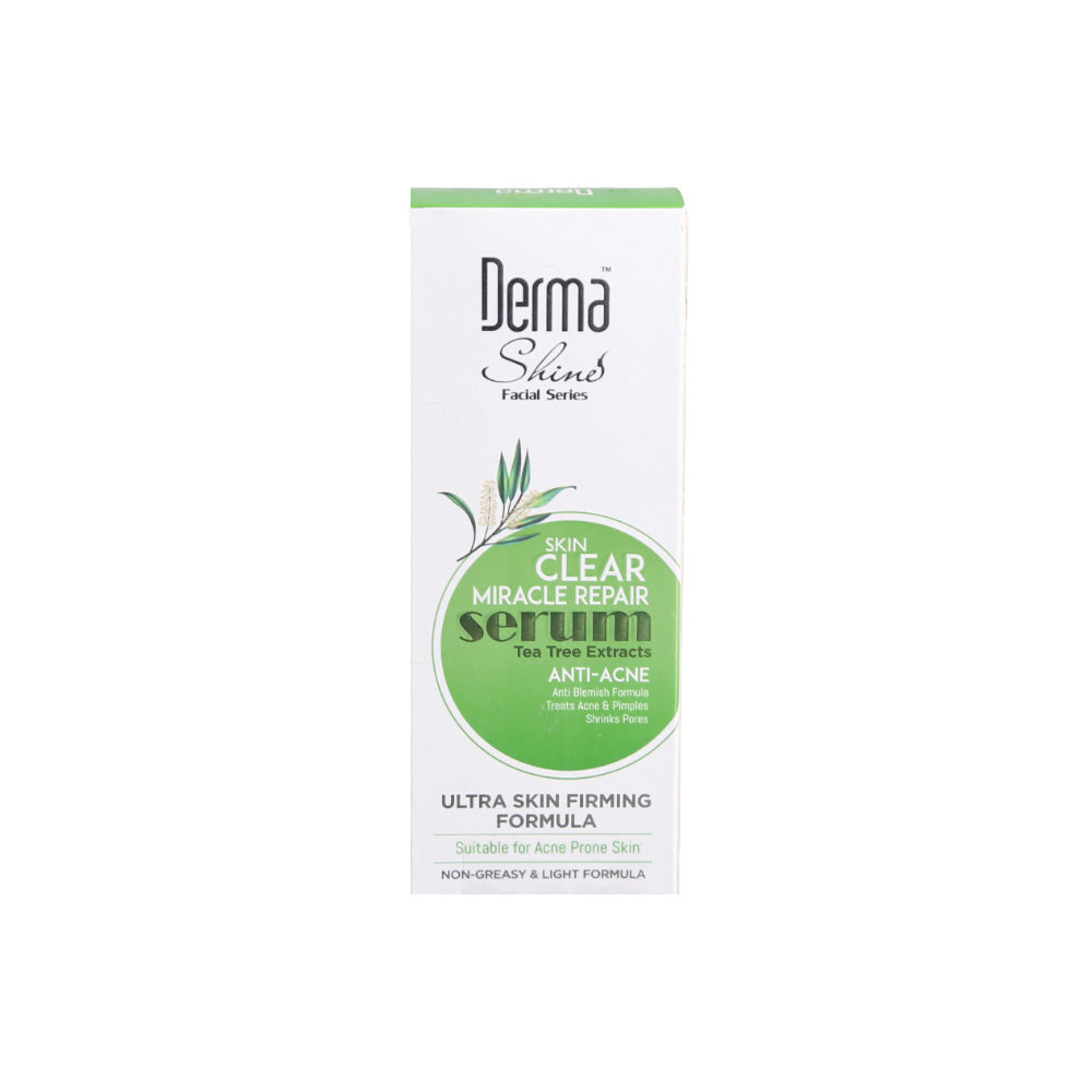 DERMA SHINE TEA TREE ANTI ACNE MIRACLE REPAIR SERUM 50 ML