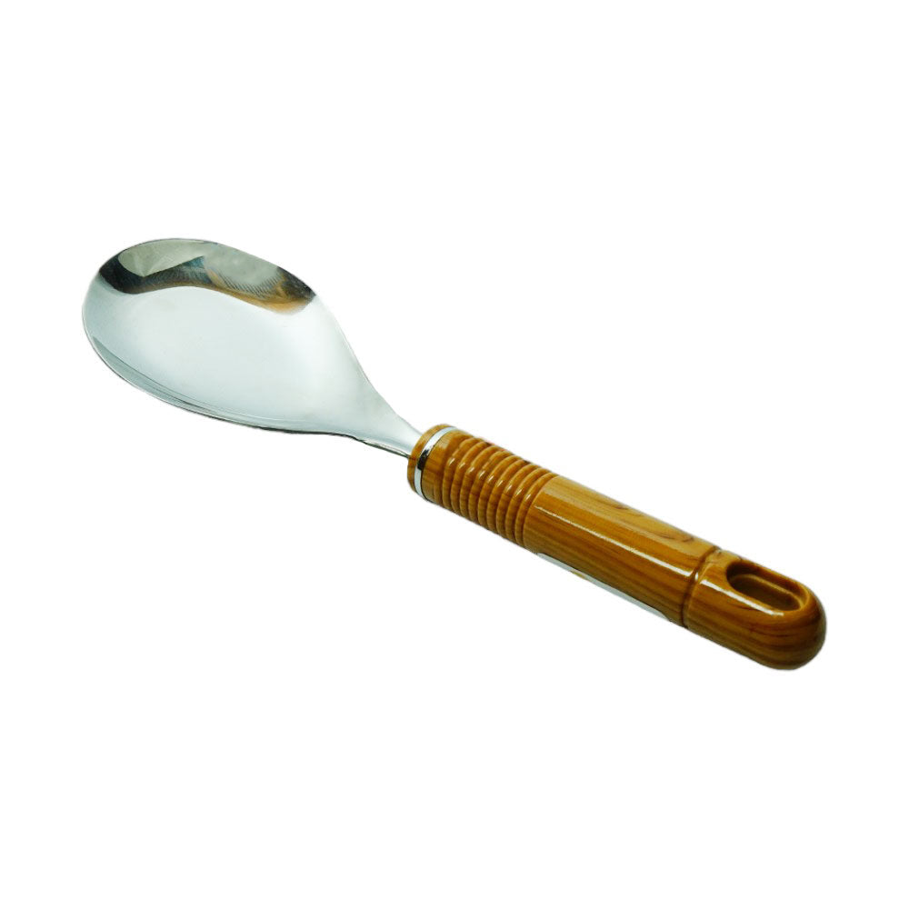 SPOON RICE WOODEN HANDLE CC034WP011
