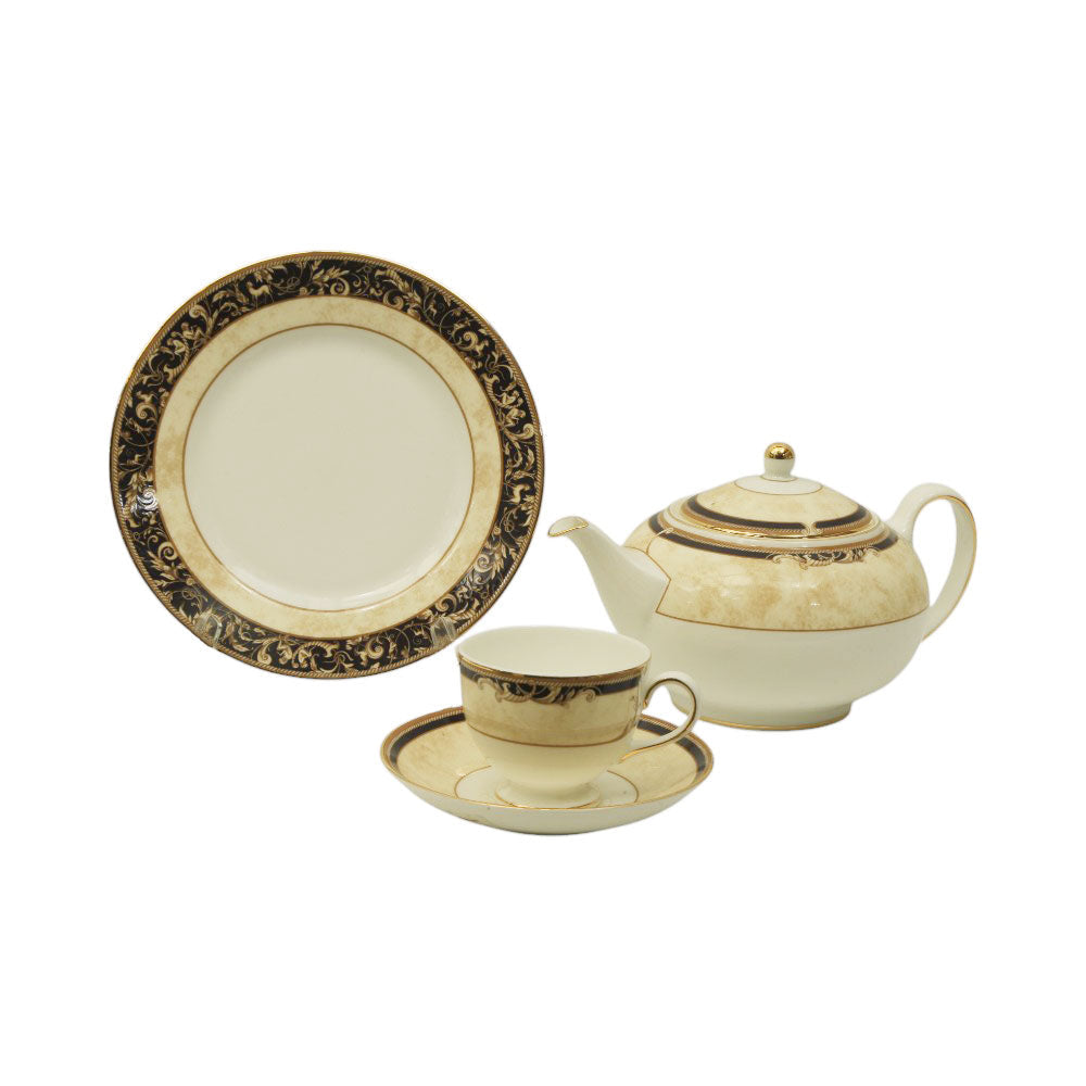 TEA SET WEDGWOOD 24PC CORNUCOPIA SET