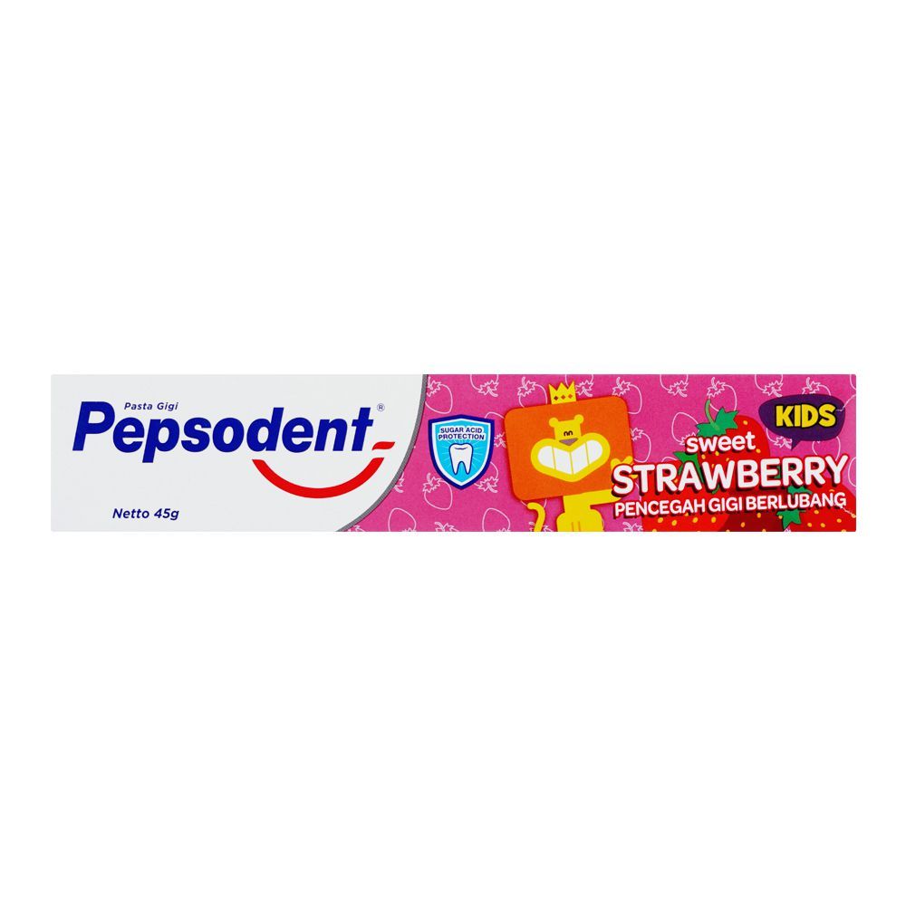 PEPSODENT TOOTH PASTE SWEET STRAWBERRY KIDS 45 GM