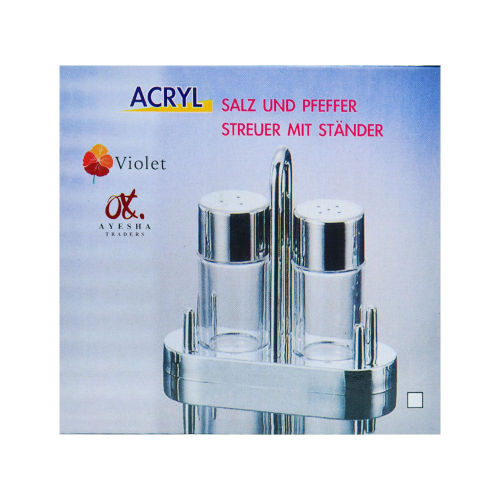 SALT & PEPPER ACRYLIC 122TPC PC