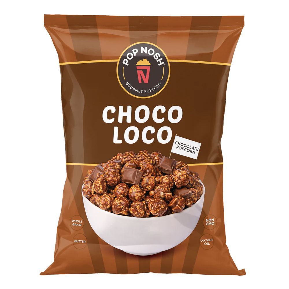 POPNOSH CHOCO LOCO CHOCOLATE POPCORN 45 GM