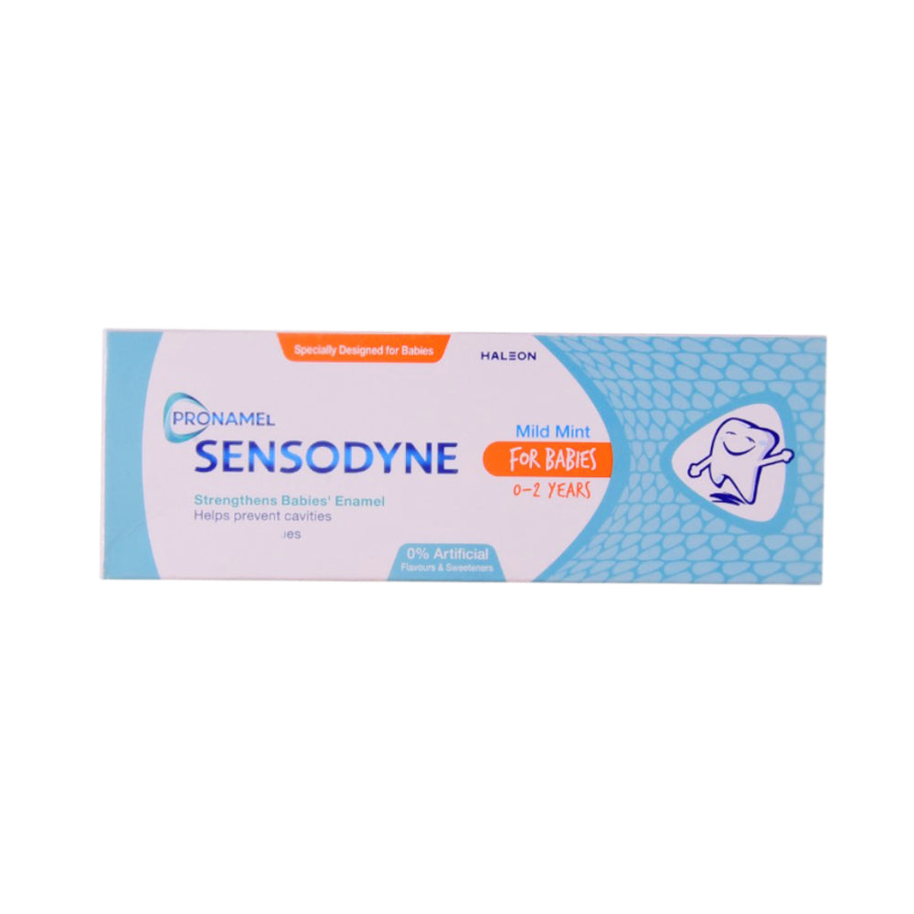 SENSODYNE TOOTH PASTE KIDS 0-2 YEARS 50 GM