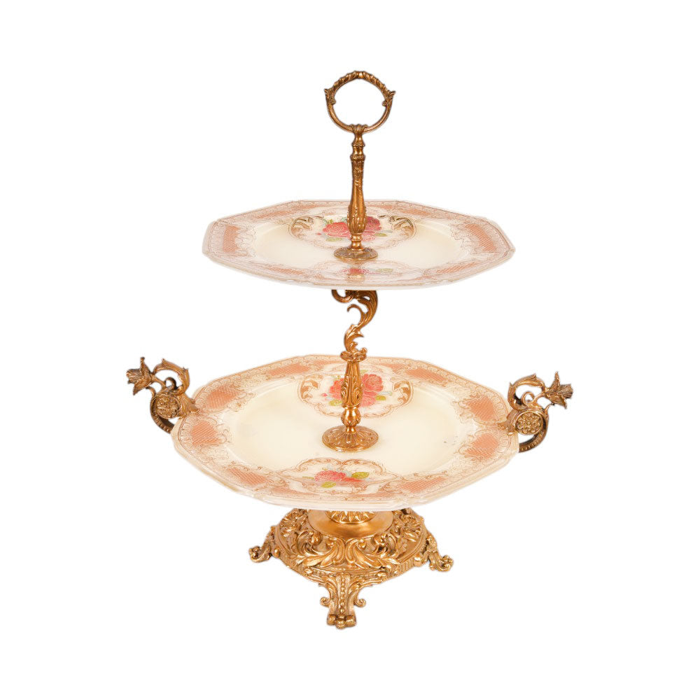 DISH CRYSTAL BRASS EP5039-1-PA152-B04 BASIC