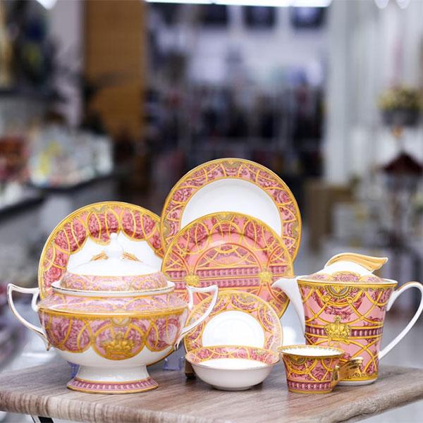DINNER SET ROYAL BISTRO 85PC 85-654P