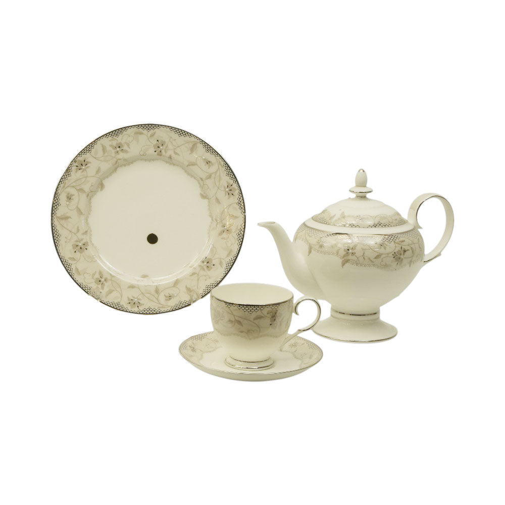 TEA SET NORITAKE 24PC 4914 BASIC