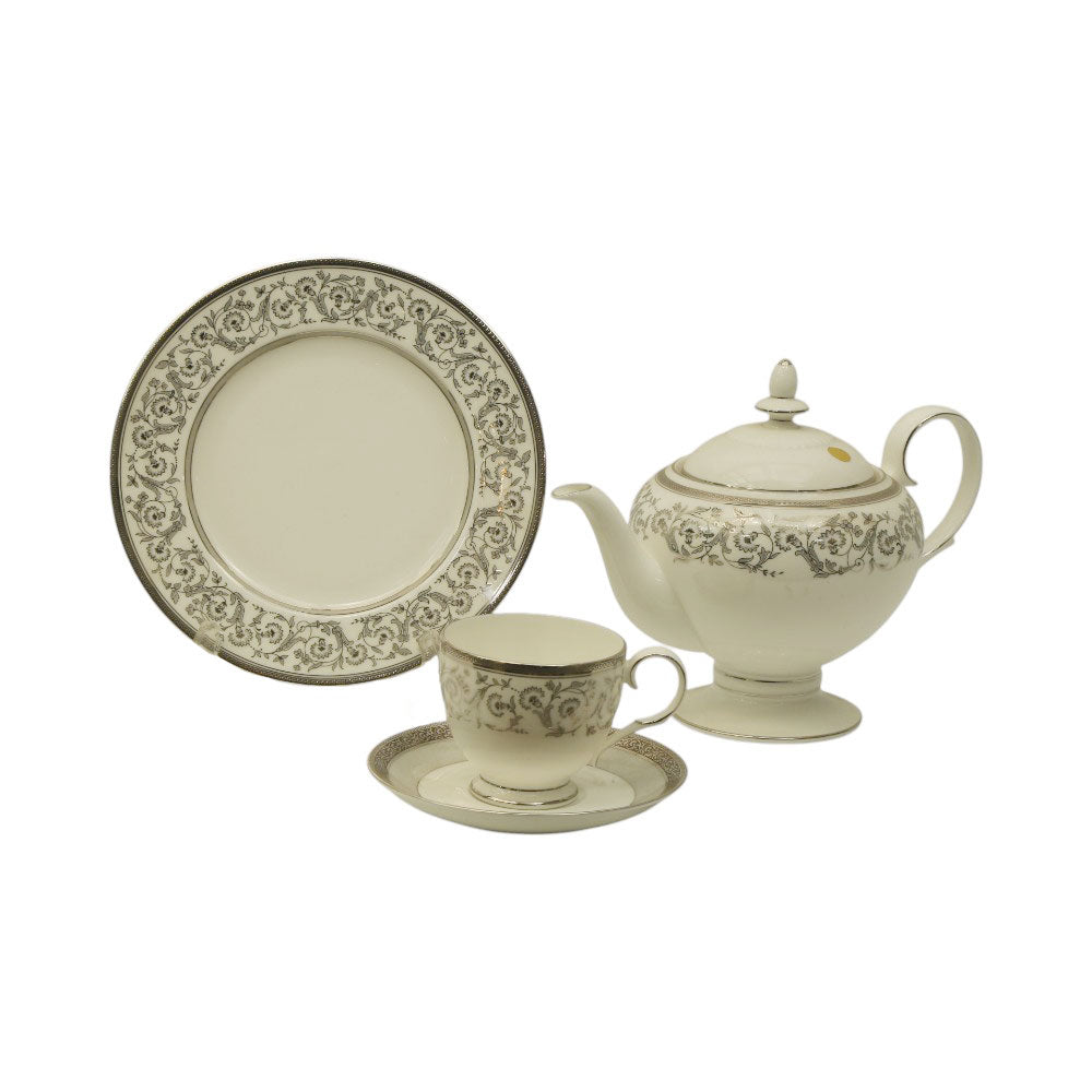 TEA SET NORITAKE 24PC 4919 BASIC