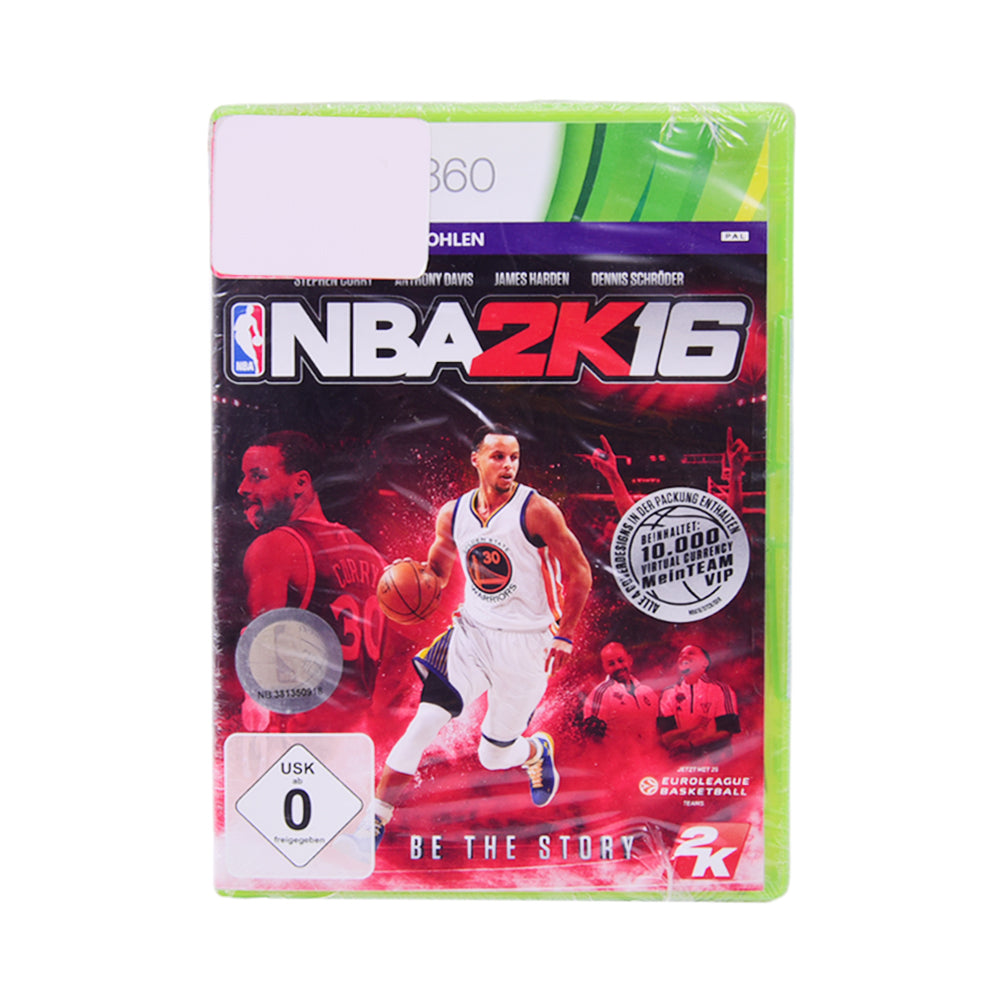 X BOX 360 ORIGNAL GAME DICS NB2K16 PC
