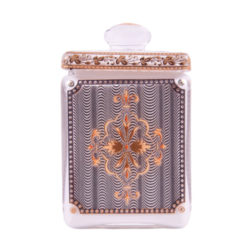 SUGAR POT CRYSTAL BRASS 1151 B2327B-B02 BASIC