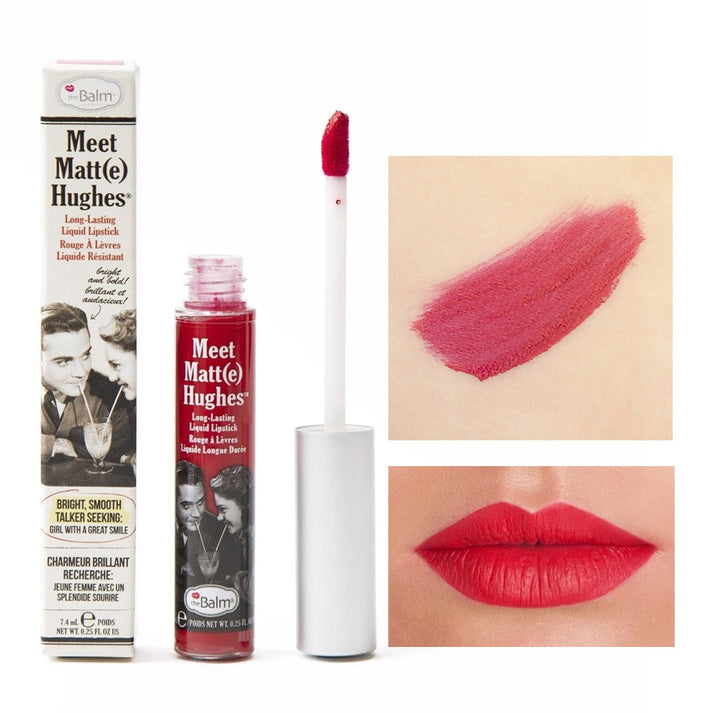THE BALM MEET MATTE HUGHES MATTE LIQUID LIPSTICK DEVOTED