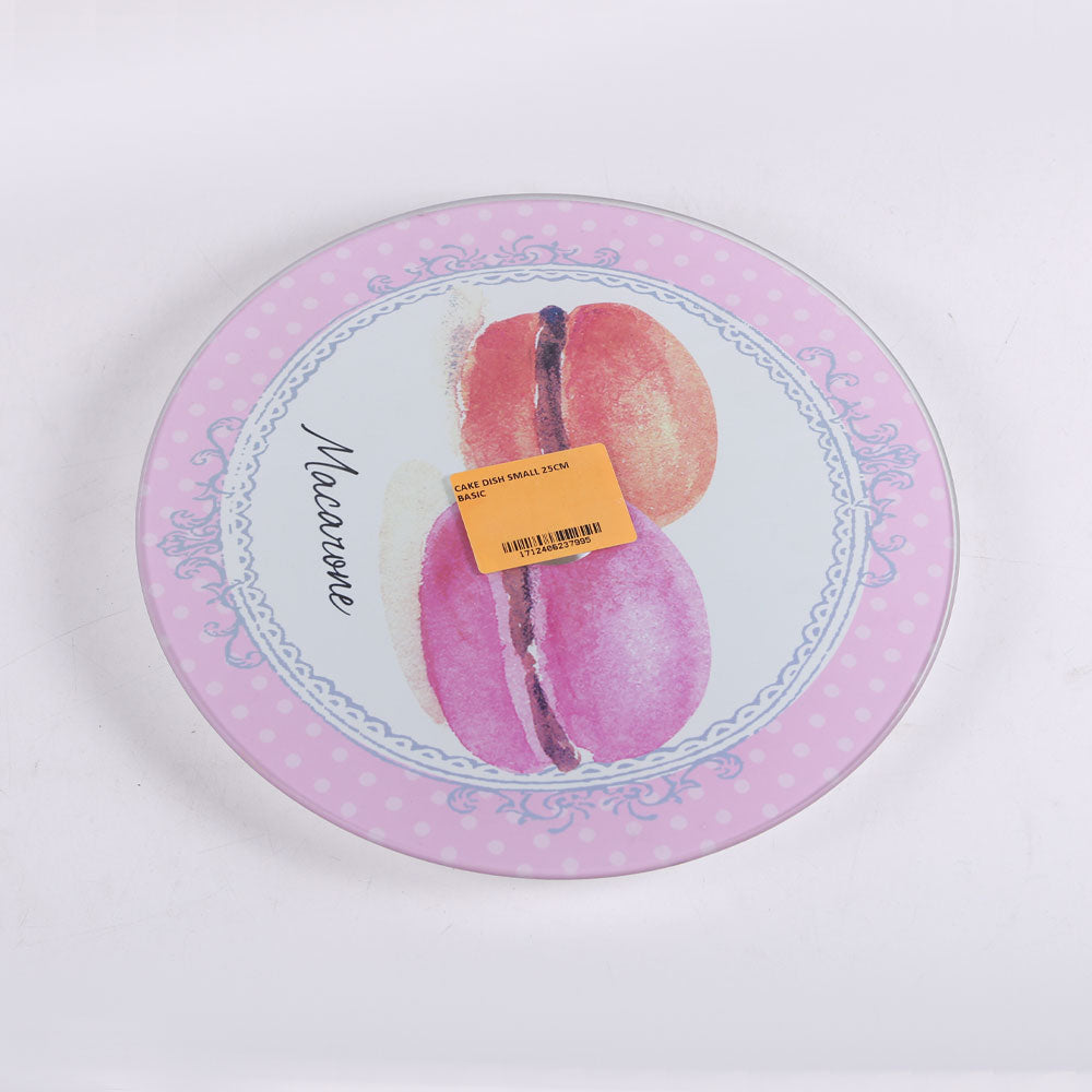 CAKE DISH SMALL 25CM BASIC