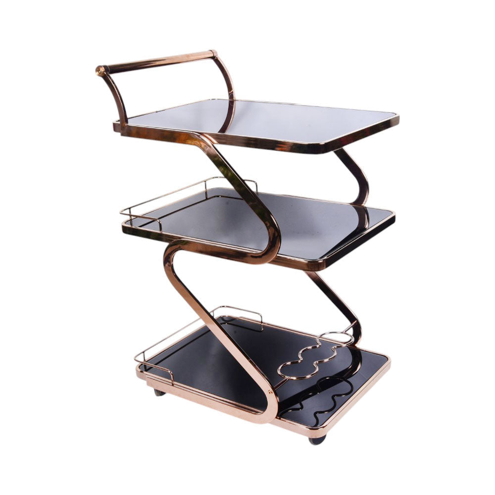 TEA TROLLEY IR ROSE GOLD D216 A+B+C