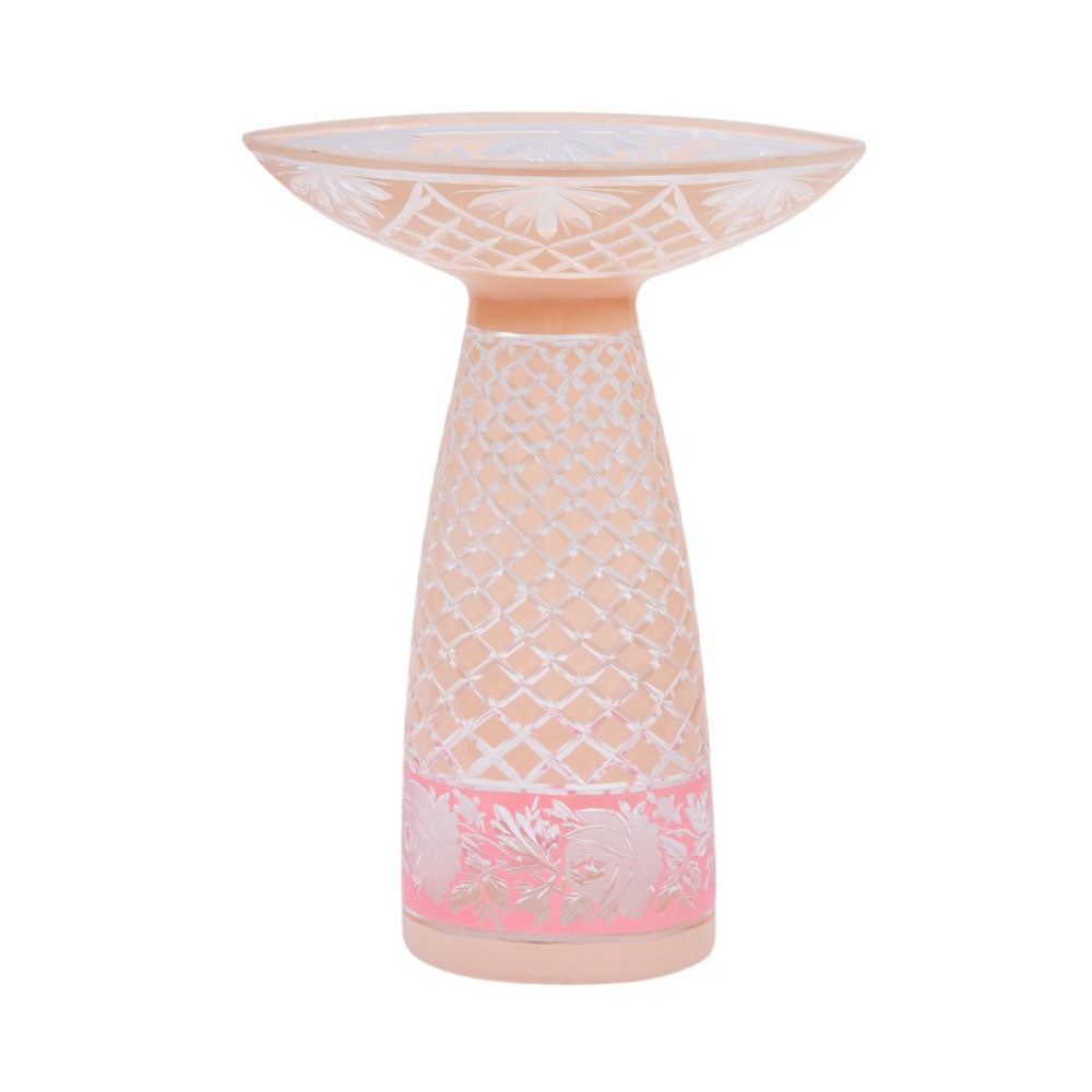 VASE CRYSTAL BRASS FK7-B-1130 JC205-706 BASIC