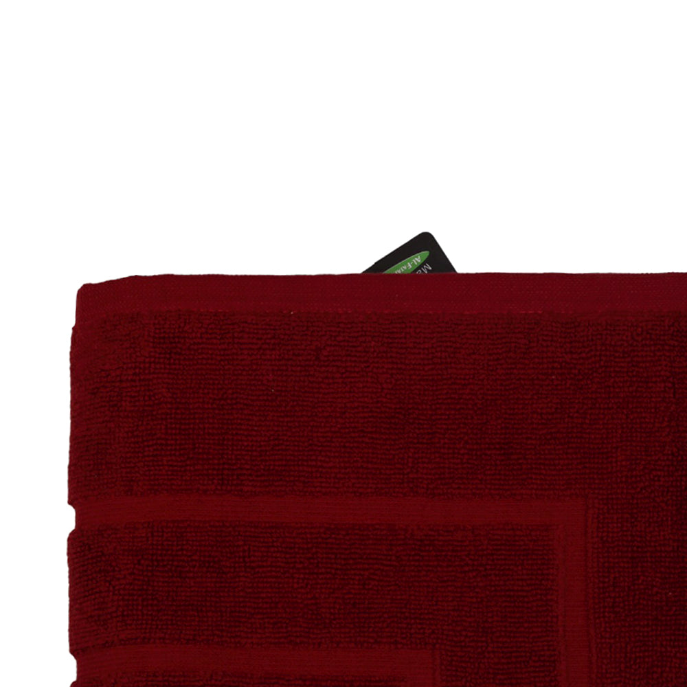 Super Bath Mat Burgundi 50X80 Cm