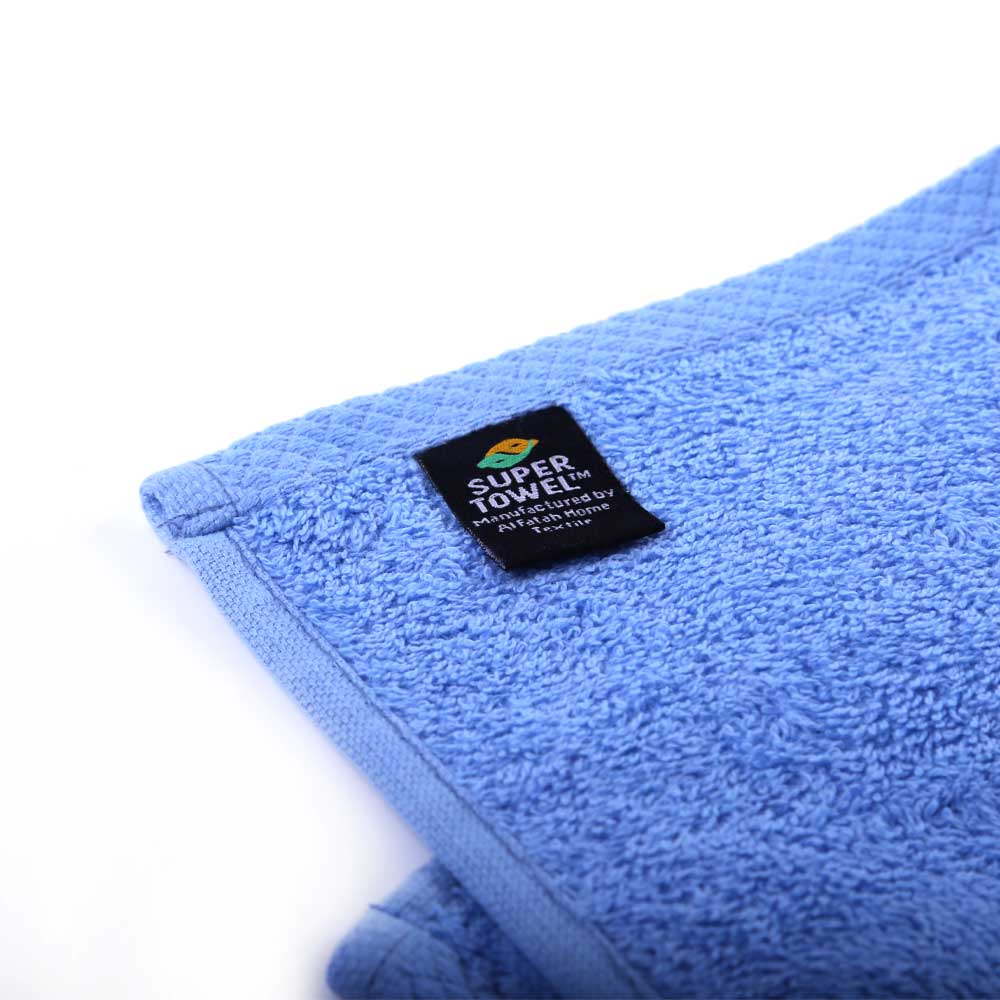 Super Hand Towel Blue 30X30 Cm