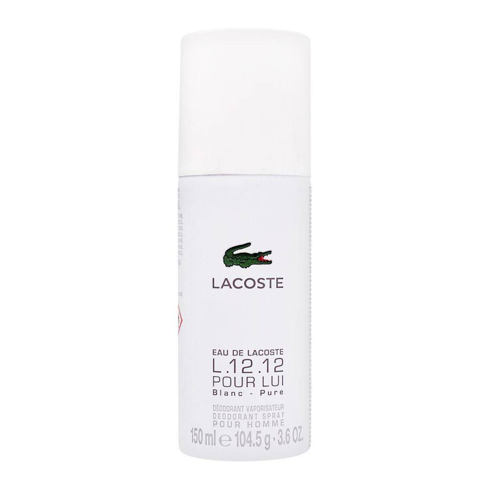 LACOSTE POUR LUI WHITE BLANC FOR MEN DEODORANT 150 ML BASIC