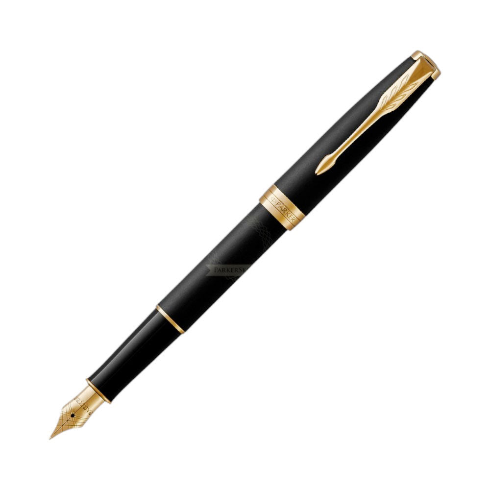 PARKER SONNET MATT BLACK GT FP PC