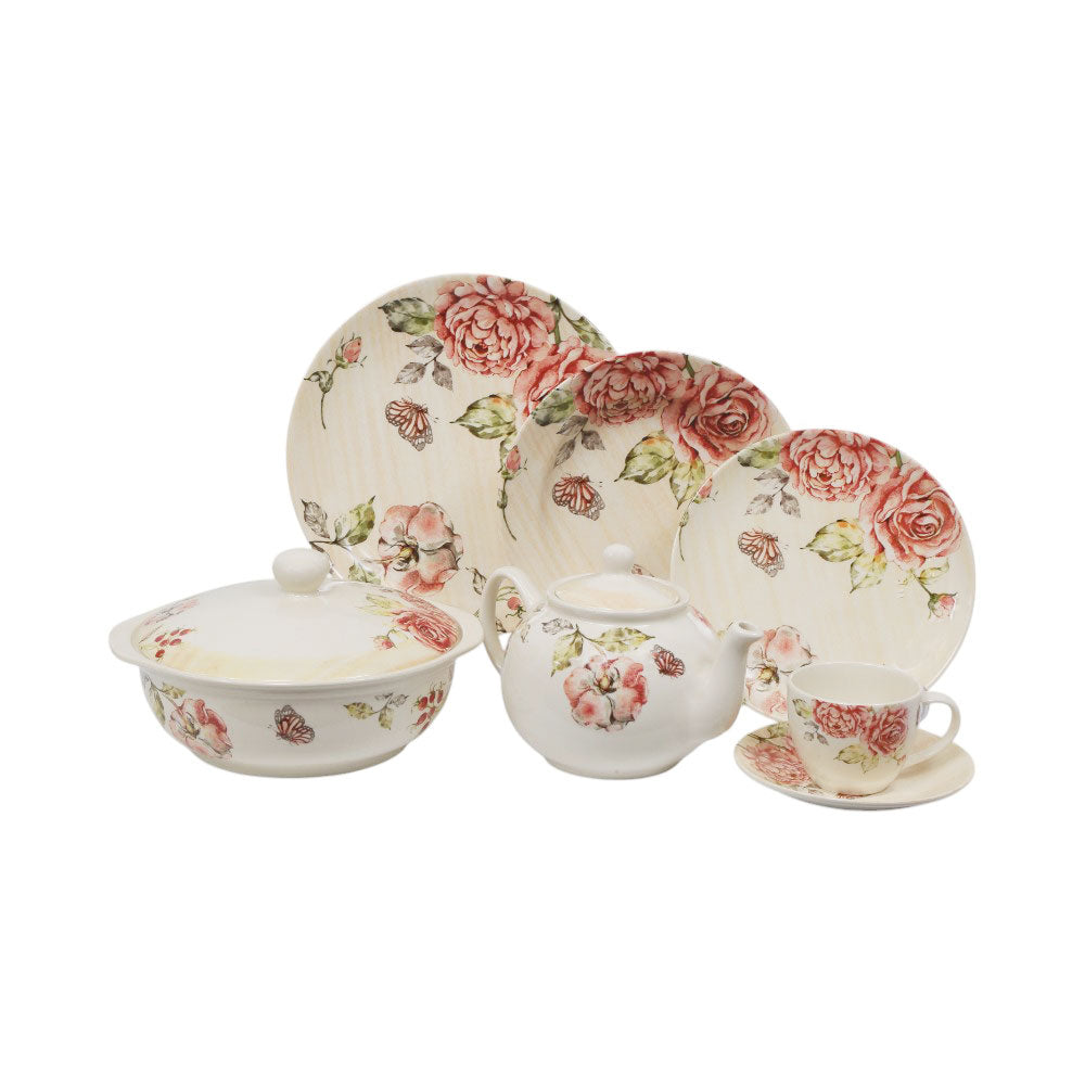 DINNER SET 85PC CLAYTON LAURA 1608FS BASIC