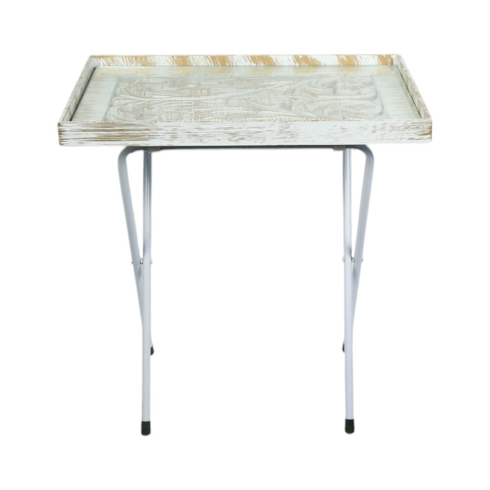 TABLE FOLDING CARVING 654