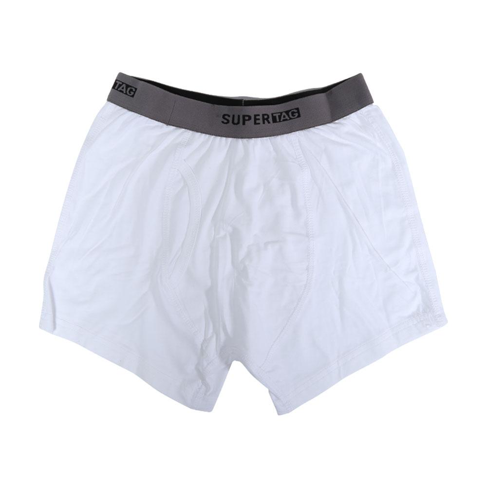 SUPER JERSEY BOXER WHITE SMALL P1